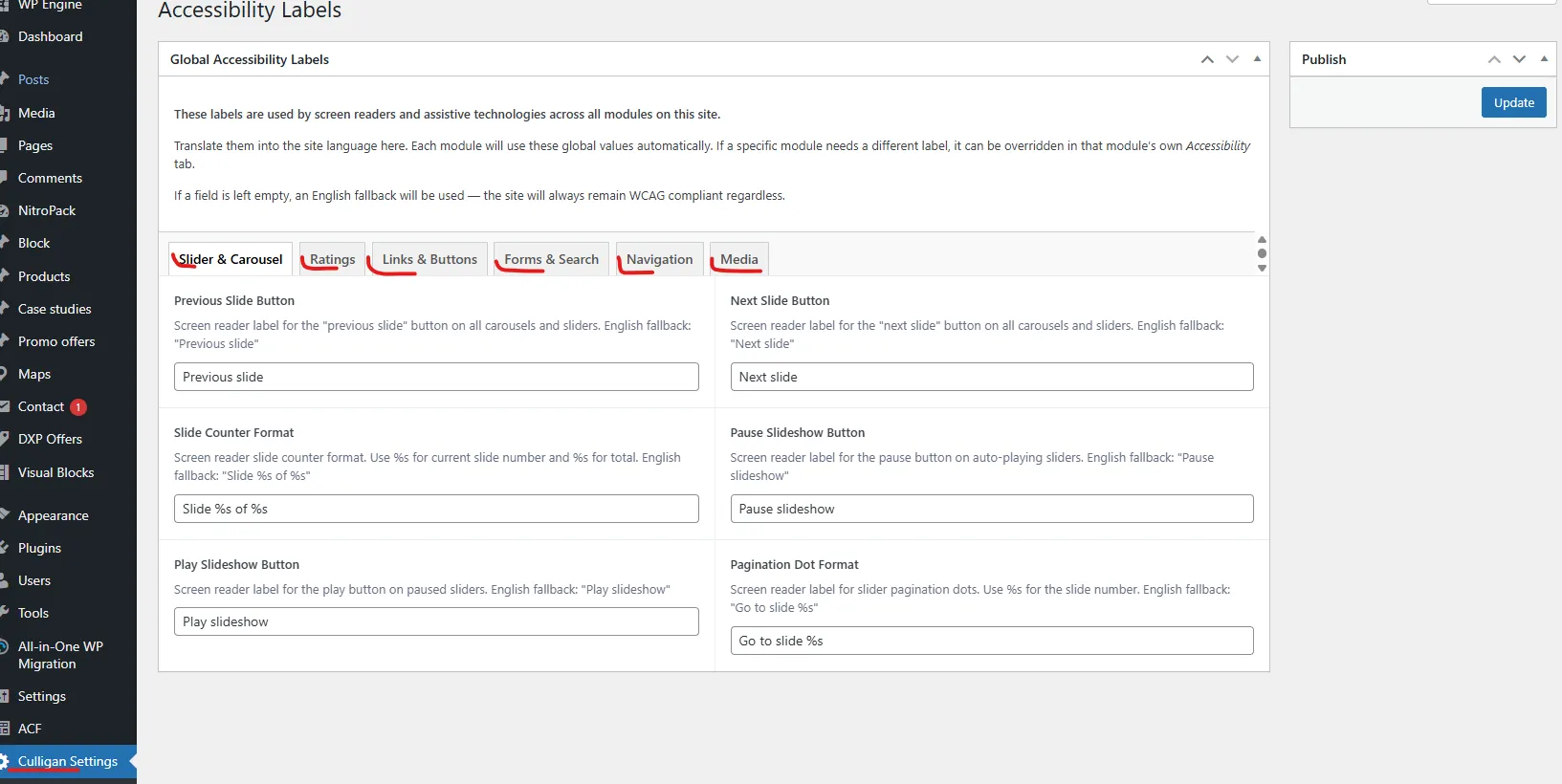 Accessibility-Labels 